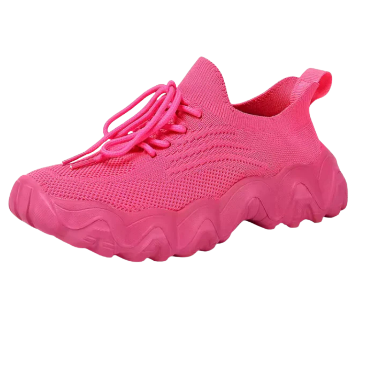 ZenStep Breeze — Neon Pink